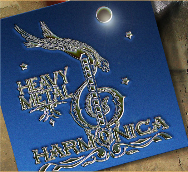 Heavy-Metal-Harmonica-In-Blue
